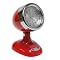 Retro Spotlight Alarm Clock - Red
