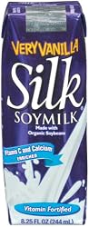 Silk Soymilk, Very Vanilla, 8.25-Ounce Aseptic Cartons (Pack of 18)