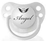 Expressions Pacifiers-Angel in White