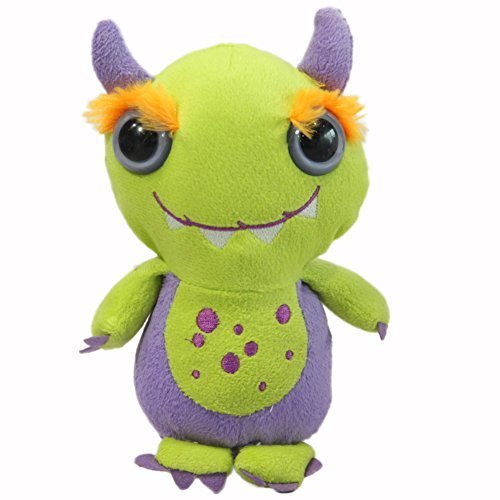 QzzieLife Stuffed Animal Plush Toy Pop Eyes Little Cute Dinosaur Doll