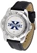 Xavier Musketeers Suntime Mens Sports Watch w/ Leather Band - NCAA College Athletics