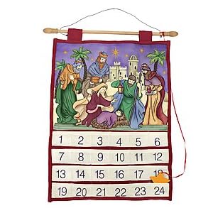 Nativity Cloth Advent Calendar