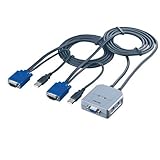 obt@[RNTvC BUFFALO CPUؑ֊ 21 ؑ PS/2 to USB BKVMPU201A