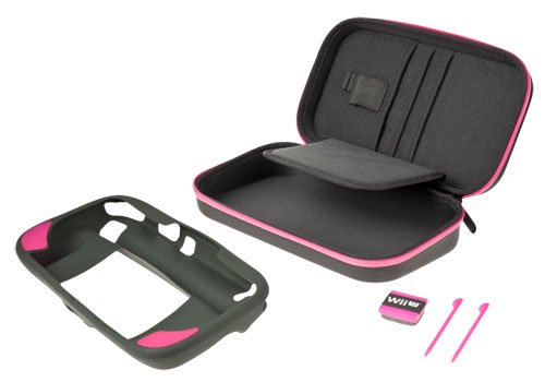 PowerA Official Gamer Essentials Kit for Wii U - Pink