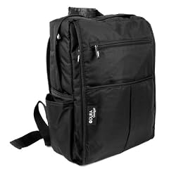 DURAGADGET Black Water resistant laptop / notebook / netbook / UMPC Rucksack / backpack / carry case / bag fo HP Pavilion dm3-1060ea 13.3", Mesh Discovery Slim 13.4", HP Touchsmart TM2-1010ea 12.1"