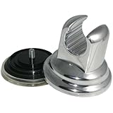 LDR 520 2433C 2-In-1 Permanent or Suction Showerhead Wall Mount, Chrome