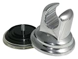 LDR 520 2433C 2-In-1 Permanent or Suction Showerhead Wall Mount, Chrome