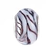 Pandora Style Charm Bead (Z87) Murano Style / Lampwork Glass (14mm x 9mm) (fits Troll too)