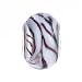 Pandora Style Charm Bead (Z87) Murano Style / Lampwork Glass (14mm x 9mm) (fits Troll too)