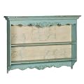 Shabby Chic Duck Egg Blue Kitchen Wall Shelf Rack