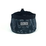 Kyjen Outward Hound Port-A-Bowl Fashion Print - Swirl - 48-Ounce