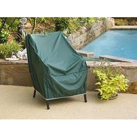 Lawn Chair Covers : 24 x 24 x 36 GreenChair Cover