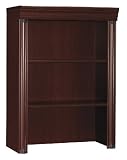 Bush Furniture Birmingham Executive Hutch for Lateral File, Harvest Cherry