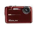 Casio EXILIM EX-FS10 RD Highspeed Digitalkamera (9 Megapixel, 3-fach opt. Zoom, 6,4 cm (2,5 Zoll) Display) rot