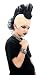 Mohawk Wig (black) Child Halloween Costume Accessory (B876)