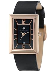 Charles-Hubert, Paris Womens 6943-RG Premium Collection Black Dial Watch