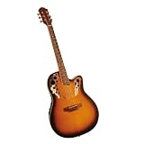 MSA RB 300 Westerngitarre Roundback inkl. Tasche/Band/Imbus/3 Band EQ/Cutaway/gekapselte Einzelmechanik/integrierter Stahlstab/Neusilberb&uuml;nde sunburst