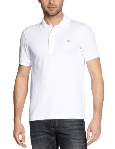 Lacoste Herren Poloshirt PH539C-00, Gr. 54 (T6), Weiss (001) Preisvergleich