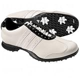 Adidas 2011 Lady Driver Val Sport Golf Shoes : Cream-Black-White 9.5 M