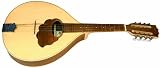 Produkt-Bild: Pro Natura Mandola Silver Series, Flachmandola - Portugiesische Form Massive Fichtendecke, Boden und Zargen Walnuss, Ahornhals,