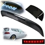1992-1995 Honda Civic EG Hatchback Carbon Fiber Black LED Spoon Style Spoiler by RS Type&node=15684181