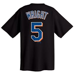 David Wright New York Mets Youth Name and Number T-Shirt