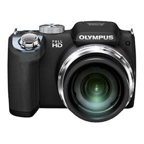 Olympus SP-720UZ Digital Ultra Zoom Camera - Black (14MP, 26x Wide Optical Zoom) 3 inch LCD
