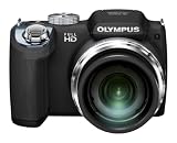 Olympus SP-720UZ Digital Ultra Zoom Camera - Black (14MP, 26x Wide Optical Zoom) 3 inch LCD