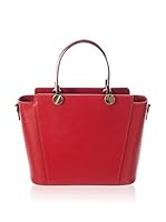Laura Moretti Bolso asa de mano (Rojo)