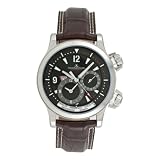 Jaeger-LeCoultre Mens 171.84.70 Master Compressor Geographic Automatic Watch by Jaeger-LeCoultre