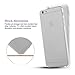 iPhone 6 Case, Poweradd™ [All Around Protection] Ultra thin Premium Flexible and Strong TPU Protective Case for iPhone 6 (4.7-inch) - Translucent Clear