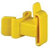 Zareba Electric Fence Yellow Poly Tape T-Post Insulator - 25 Pack #YPT25TP by Zareba