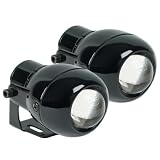 Optilux H71010291 Model 1100 12V 55W Black Halogen Projector Fog Lamp Kit by HELLA