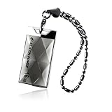 Silicon Power Touch 850 16GB USB 2.0 Flash Drive (Titanium)