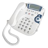 Clarity 50dB Amplified Phone with Built-In Alarm Clock