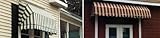 IMAGE OF Parisian Styled Sunbrella Fabric Window Awnings