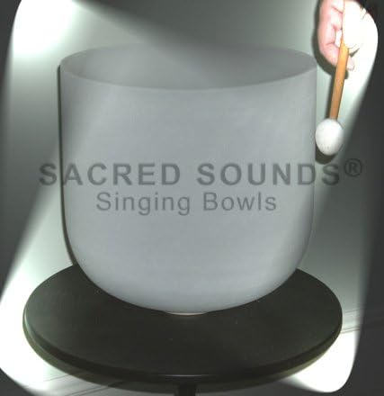 16" Crystal Singing Bowl - Heart Chakra -Note 'F'