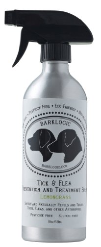 Tick & Flea Prevention and Treatment Spray – BarkLogic – 18 oz. – Lemongrass