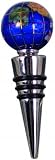Lapis Globe Wine Bottle Stopper
