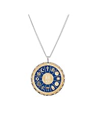 Necklace Circle Charm International Peace Symbol