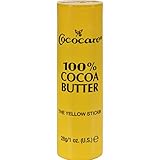 Cococare Coco Cocoa Butter Stick, Stock 100% 1 oz, 8 pack