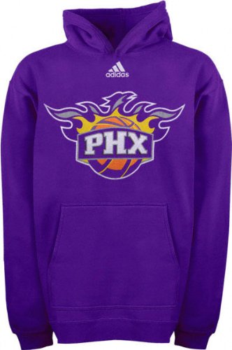 Phoenix Suns Youth adidas Team Logo Fleece Hooded Sweatshirt