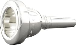 Yamaha Standard Series Small Shank Trombone Mouthpiece in Silver 51D