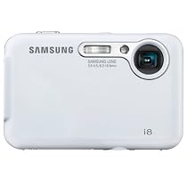 Samsung i8 8.2 MP Digital Camera with 3x Optical Zoom (White)