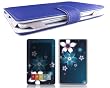 Bundle Monster Barnes & Noble Nook Synthetic Leather Case Cover Jacket + Skin Sticker + Screen Protector Ebook Accessories Combo - Fit 3G and Wifi Version