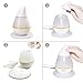 E-feel Essential Air Humidifier Mini Colorful Oil Diffuser / Cool Mist Humidifier Usb Humidifier Air Purifier for Home