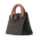 The Handmade Wooden Bamboo Luxury Designer Lady Bag Small