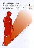 Implementing the Children (Leaving Care) Act 2000 : the experience of eight London boroughs