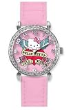 Hello Kitty Kids Love Forever Illusion Case Pink Strap Watch 24972