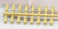 2 way pipe carrier, HO scale